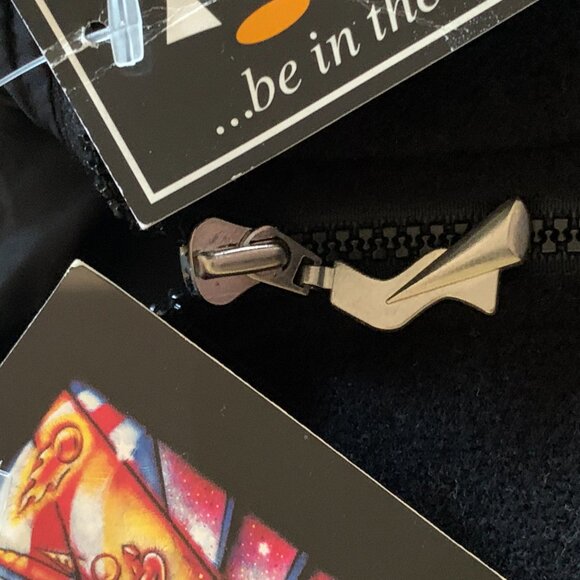 Men's XL U.S. Open Black Zip Up Jacket Vintage from 2001 with Original Tags - Picture 3 of 13